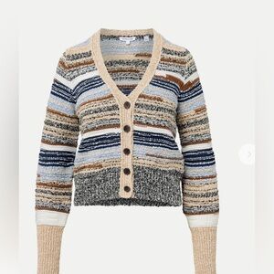Cecily Wool-Blend Cardigan